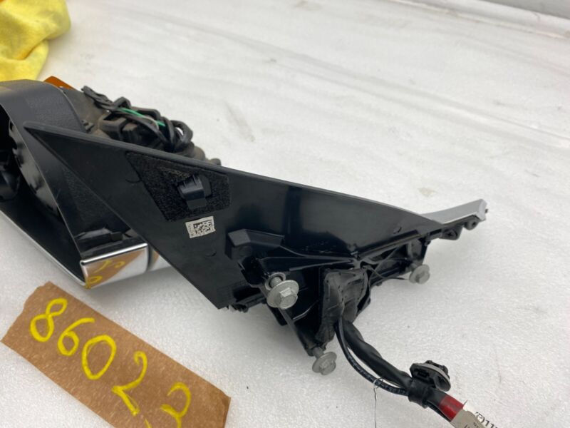 111077799H 2017-2023 Tesla Model 3 M3 Left Exterior Rear View Door Mirror (No Mirror Glass)