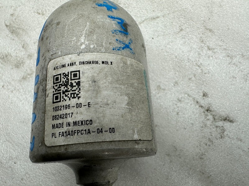 103219600E 16-20 Model X A/C Pipe Line Discharge Tube + Pressure & Temp Sensor 1032196-00-E