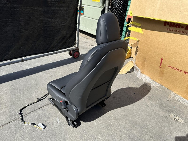 ⭕ 2017-2022 Tesla Model 3 Y Front Passenger Side 1st Row Seat Black Right Assy