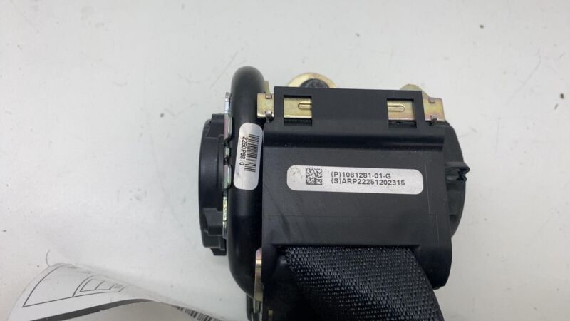 108128101G 2017-2022 Tesla Model 3 Rear Left or Right 2nd Row Seat Belt Retractor Black OEM