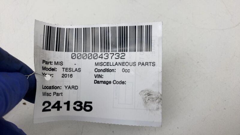 105587310D ⭕12-20 Model S High Voltage Inlet Charger Cable Wire Wiring Harness 1055873-10-D