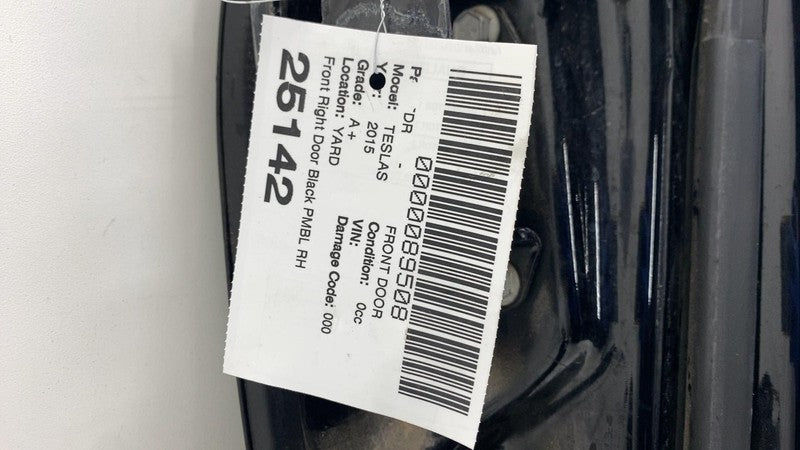 ⭕ 2012-2015 Tesla Model S Front Passenger Side Door Shell Panel Right