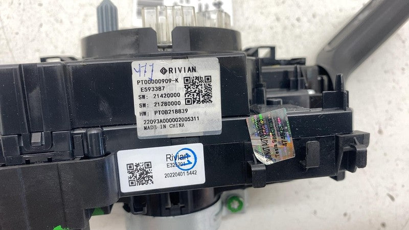 PT00000909-K ⭕ 22-24 Rivian R1T Steering Column Clockspring Combination Switch PT00000909-K