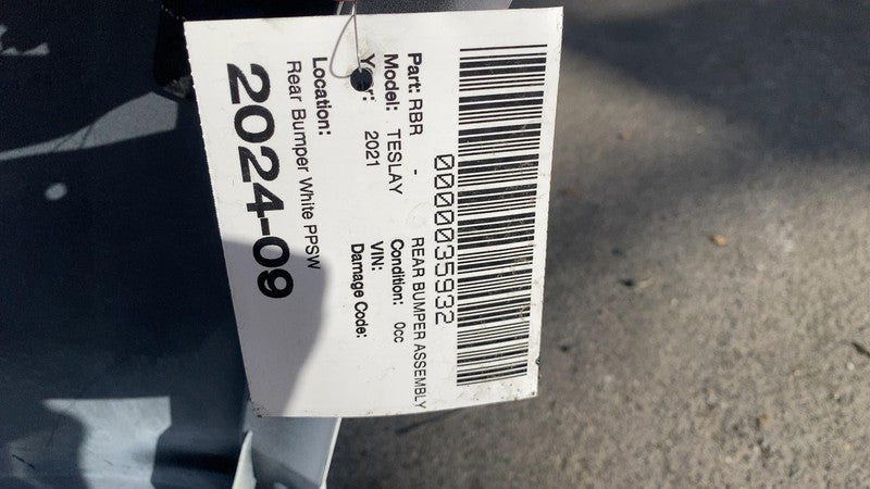 ⭕ 20-22 Tesla Model Y MY Rear Bumper Cover w/ Lower Valance & Park Sen