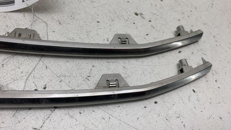 865A2CV010 2022-2024 Kia EV6 Front Left & Right Bumper Splitter Strip Chrome Trim Molding