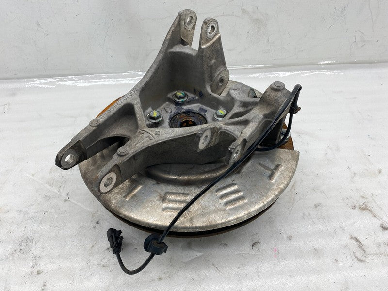 600702300B ⭕ 12-15 Model S Rear Left Spindle Knuckle w/ Shield & Wheel Hub RWD 6007023-00-B