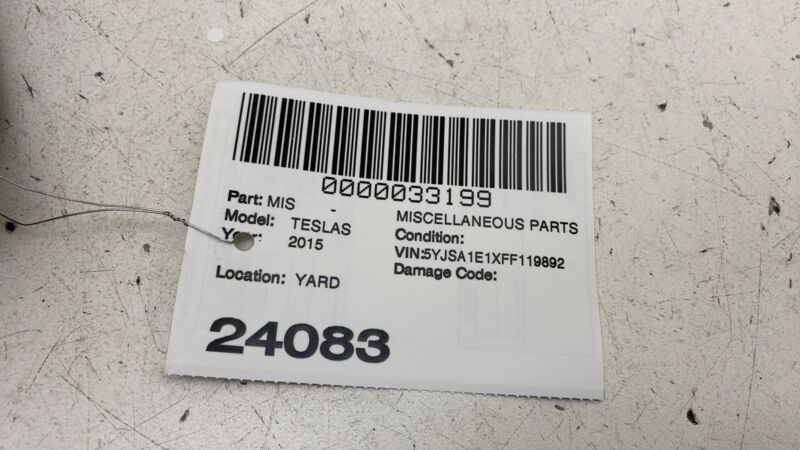 103848299J 2012-2020 Tesla Model S Front Windshield Autopilot Mono Camera & Rearview Mirror