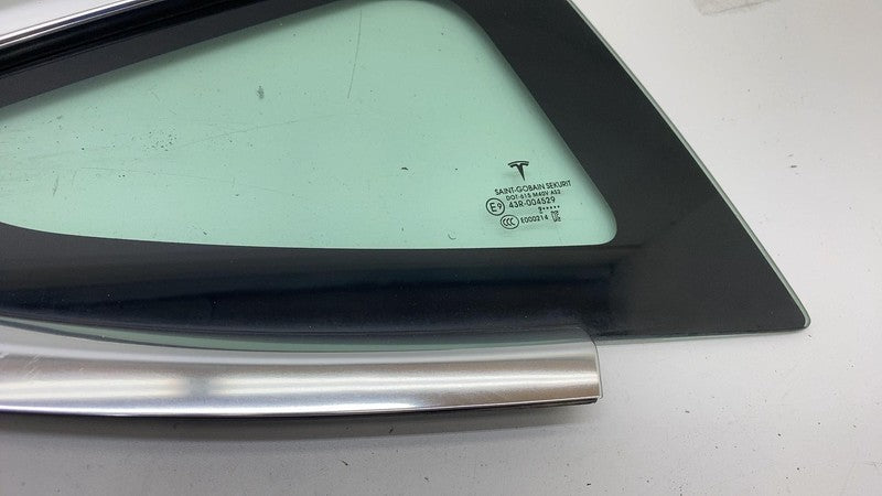 1080706-00 ⭕ 2017-2020 Tesla Model 3 Rear Right Quarter Fixed Window Glass OEM 1080706-00