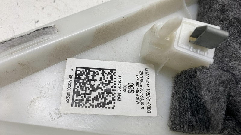 4KE867 245A ⭕ 19-23 E-Tron Rear Left & Right Upper D-Pillar Trim Cover w/ Speaker 4KE867245A