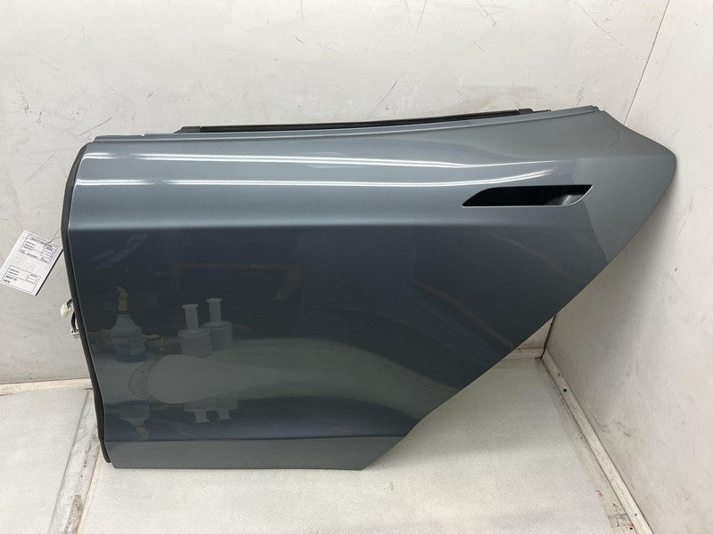 2012-2015 Tesla Model S Rear Driver Side Door Shell Panel Left Assy Gray - PMTG
