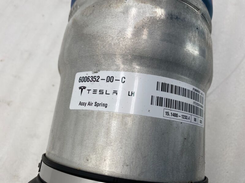 600635200C ⭕ 12-15 Model S Rear Driver Side Air Suspension Spring Module Left 6006352-00-C