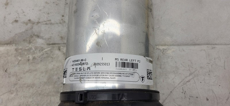 ⭕ 21-25 Model S Rear Driver Side Suspension Air Spring Module Left 142