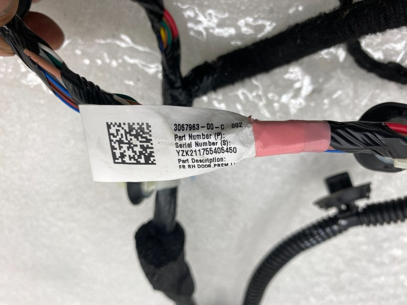 306796300C ⭕ 21c-23 Model 3 M3 Front Right Door Wiring Harness Cable Wire Loom 3067963-00-C