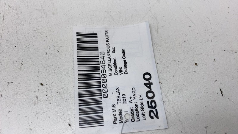 ⭕ 16-20 Tesla Model X MX Front Left Lower A-Pillar Cover Trim Panel 10