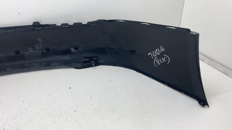 600817900D ⭕ 12-15 Model S Rear Bumper Fascia Cover (No Sensor) Black - PBSB 6008179-00-D