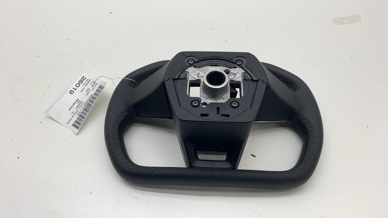 169255100D ⭕ 24-25 Tesla Cybertruck Front Driver Steering Wheel Square Black 1692551-00-D