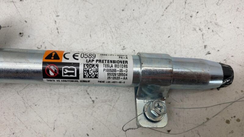 100526505D ⭕12-20 Tesla Model S Front Right Lap Pretensioner 16-20 Tesla Model X Front Left
