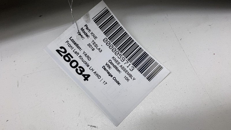 ⭕ 17-23 Model 3 Front Left Spindle Knuckle w/ Hub LH (150mm Driven) 10