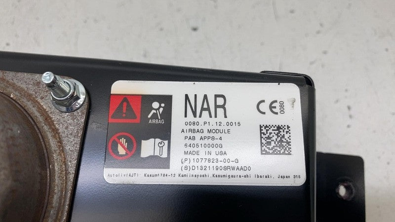 107782300G ⭕ 2017-2023 Tesla Model 3 Y Front Passenger Side Dash Airbag Right 1077823-00-G