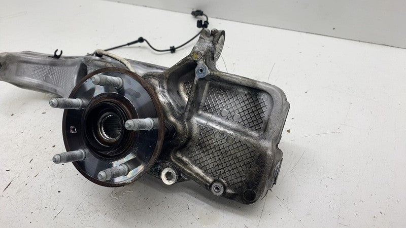 ⭕ 16-20 Model S Front Right Spindle Knuckle + Hub Bearing & ABS AWD 10