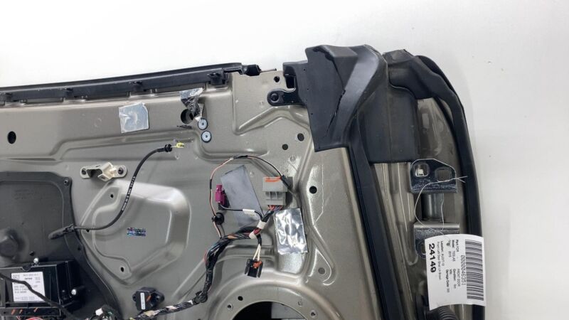 2012-2015 Tesla Model S MS Front Driver Side Door Shell Panel Left LH Brown PPTI