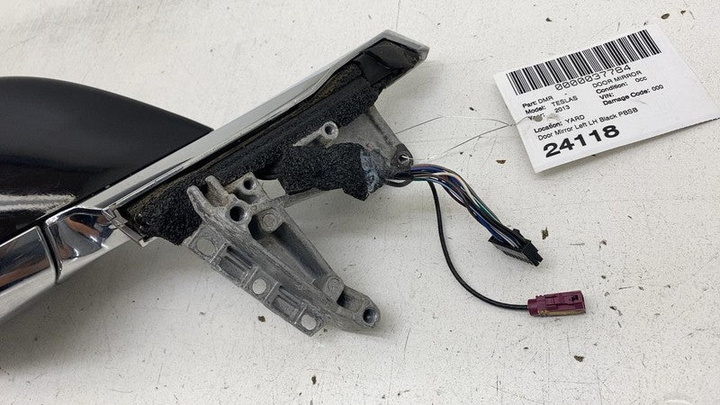 6005864-00-E ⭕12-15 Model S Front Left Exterior Rear View Door Mirror Black PBSB 6005864-00-E