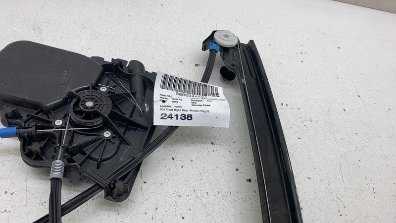 109662114J ⭕ 2017-2023 Tesla Model 3 Front Door Window Regulator & Motor Right 1096621-14-J
