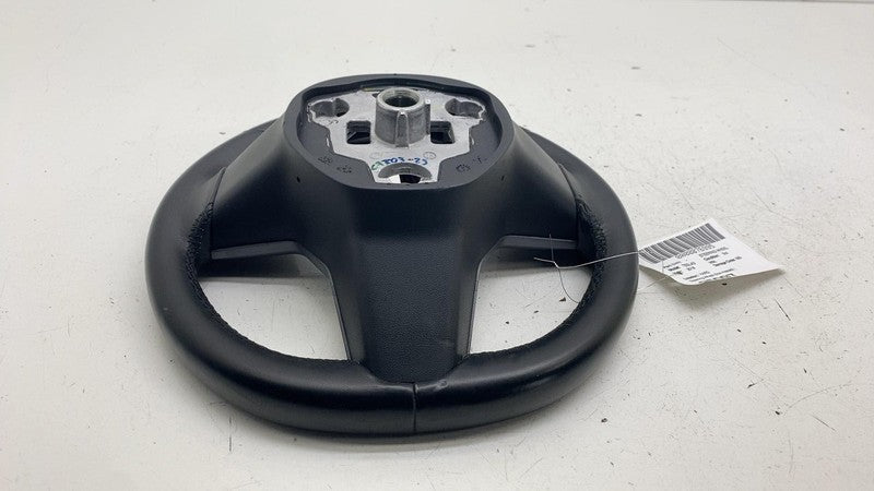 110532400E ⭕ 2017-2020 Tesla Model 3 Steering Wheel Leather Black (Non-Heated) 1105324-00-E