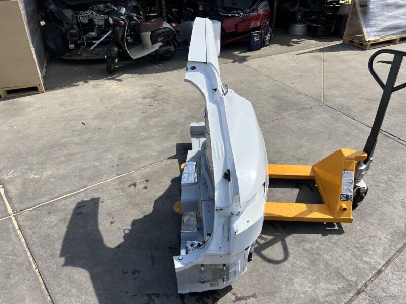 2012-2016 Tesla Model S Rear Quarter Panel Structural Cutout Right RH White PBCW