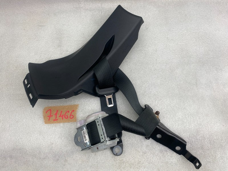 102313600C ⭕ 12-15 Model S Rear Right Seat Belt Retractor w/ Mid C-Pillar Trim 1023136-00-C