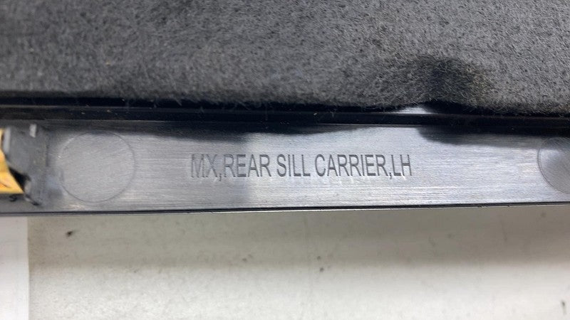 ⭕ 21-23 Model X Rear Left Door Lower Sill Scuff Plate Carrier Trim 162