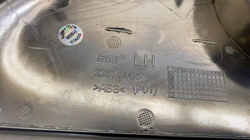 ⭕ 2017-2020 Tesla Model 3 Left Exterior Door Mirror Lower Cap Trim Cov