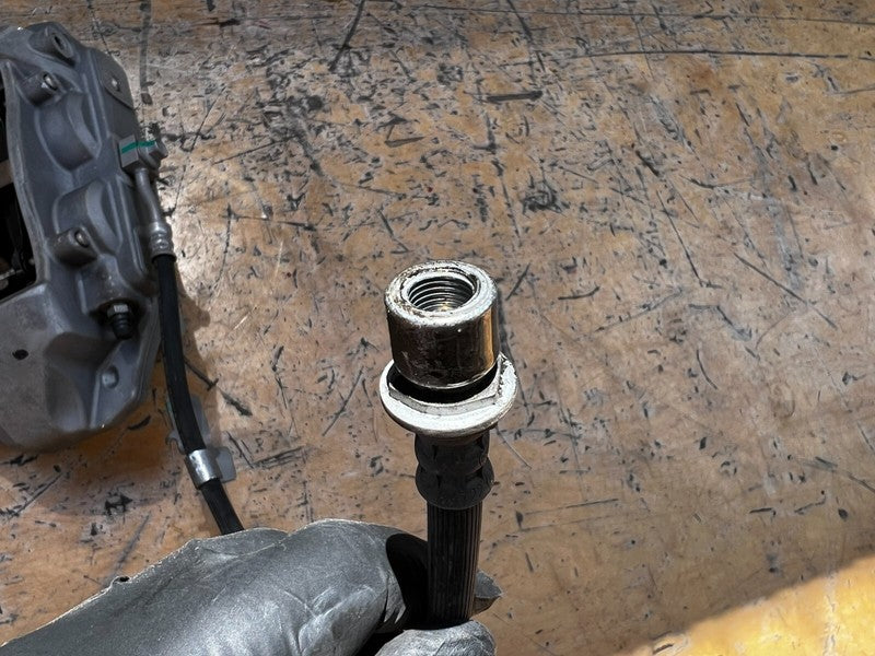 1044622-00 ⭕ 2017-2023 Tesla Model 3 Front Side Brake Caliper w/ Brake Line Right 1044622