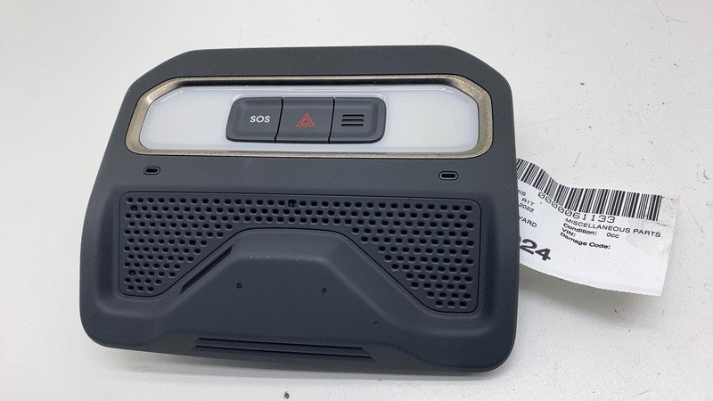 PT00001314X ⭕ 2022 Rivian R1T Overhead Dome Light Hazard Button Switch Panel PT00001314-X