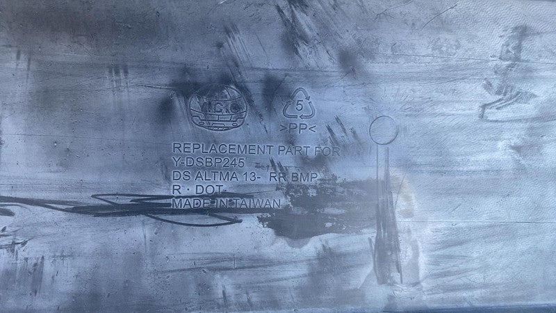 ⭕ 2013 2014 2015 Nissan Altima S SL SV Rear Bumper Cover Panel Assembl