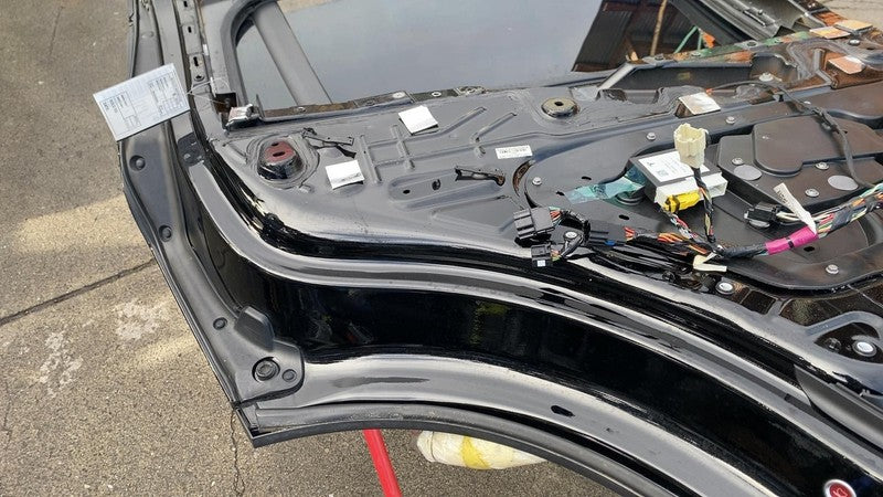 ⭕ 21-25 Tesla Model X Rear Driver Left Side Falcon Door Shell Panel Bl