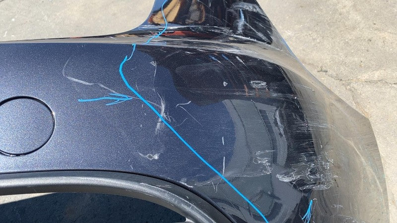 ⭕ 2024 Tesla Model 3 M3 Rear Bumper Fascia Cover Assembly Gray PN01 17