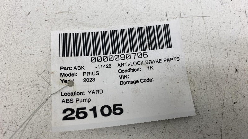 4454047020 ⭕ 2023 2024 Toyota Prius ABS Anti Lock Brake Pump Module Unit Assy 44540-47020