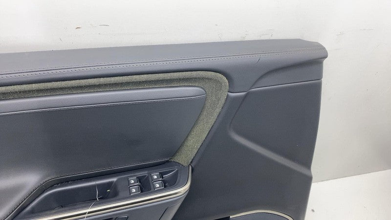 ⭕ 2025 Rivian R1S Front Driver Side Door Panel Trim Card Cover Left Black INT008