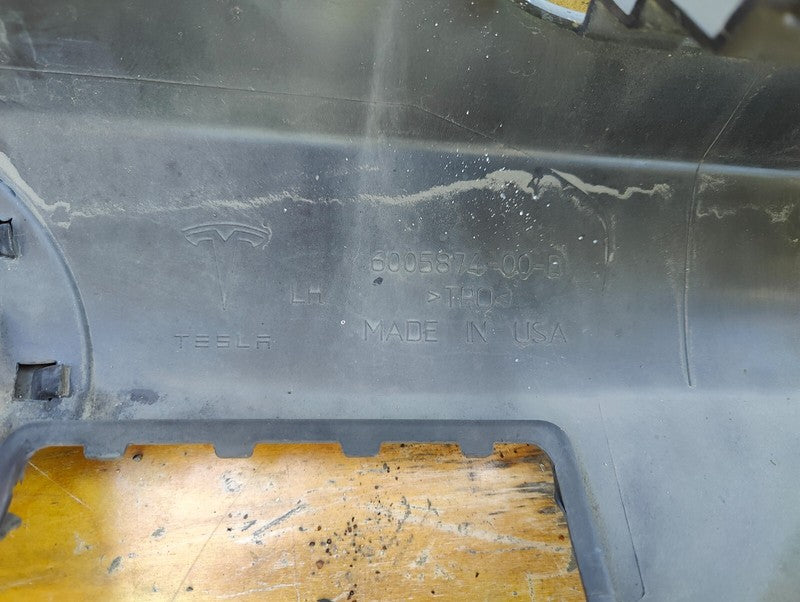 600587400E ⭕ 12-20 Tesla Model S Driver Rocker Panel Outer Sill Molding Left 6005874-00-E