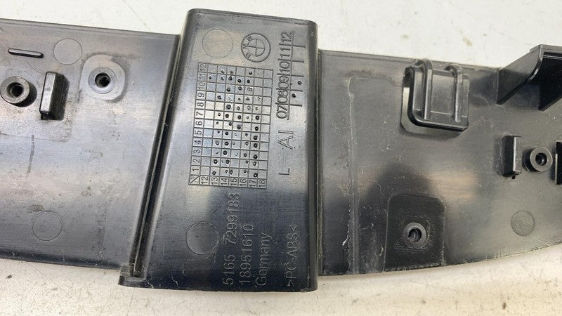 51657299183 ⭕ 14-20 BMW i3 Front Left Fender A-Pillar Retaining Strip Bracket 5165 7299183