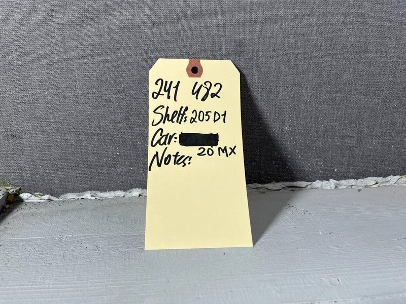 109231198F ⭕ 16-20 Model X Driver Side B-Pillar Glass Applique & Camera Left 1092311-98-F