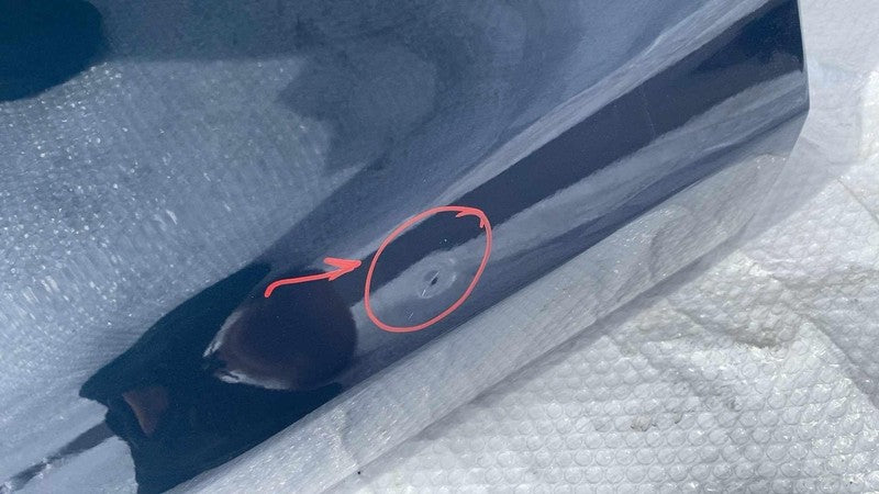 68186767AL ⭕ 2017-2025 Chrysler Pacifica Front Driver Side Door Left LH Blue - PPS (DAMAGE)