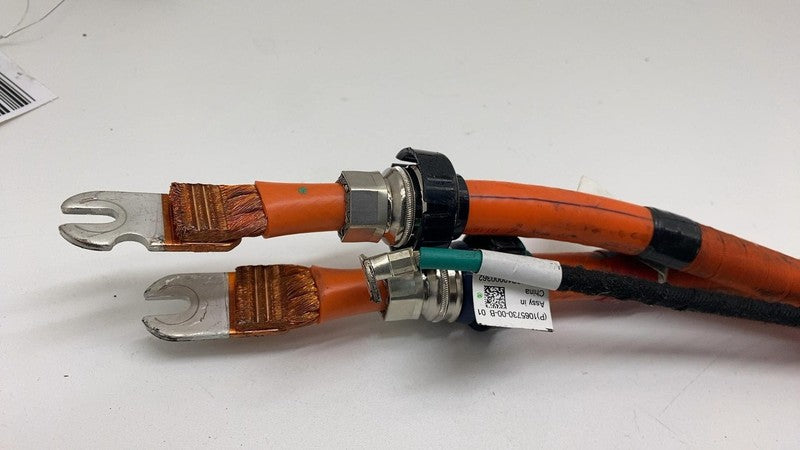 106573000B 2012-2020 Tesla Model S High Voltage Inlet Charger Cable Wire Wiring Harness OEM