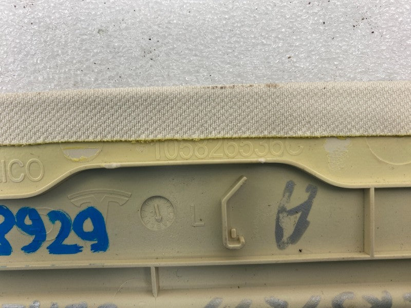 1058265-36-C ⭕16-20 Model X MX Rear Driver Side Upper Door Trim Panel Cover Left 1058265-36-C
