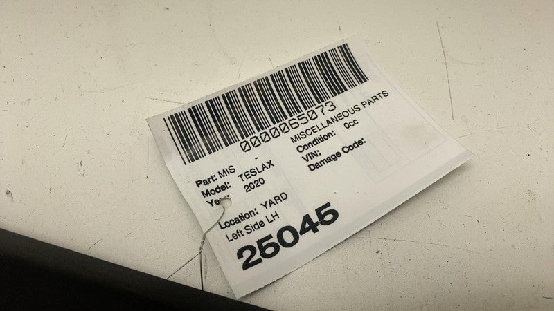 1105145-00-B ⭕ 2016-2020 Tesla Model X Rear Driver Side Sill Trim Cover Left LH 1105145-00-B