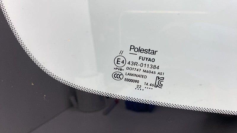 E4 43R-011384 ⭕ 2021 2022 2023 Polestar 2 Front Windshield Wind Screen Glass Assembly