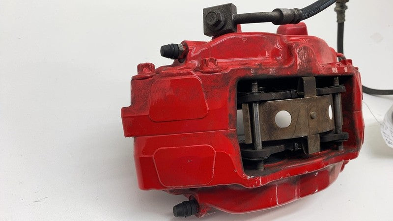 2012-2020 Tesla Model S Front Driver Side Caliper Red w/ Brake Hose Li