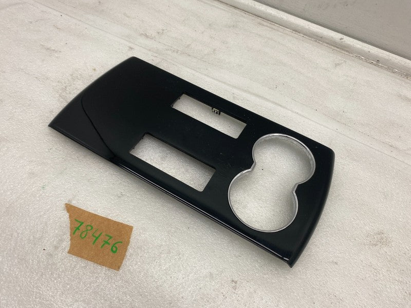 ⭕ 2012-2020 Tesla Model S Center Console Cupholder Decor Trim Cover Piano Black