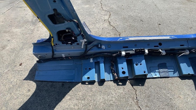⭕ 24-25 Tesla Model 3 Left Lower B-Pillar Dog Leg Structural Cutout Blue - PPSB